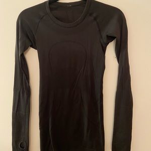 Lululemon Swiftly Tech Black Long Sleeve